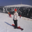 J na snowboardu (fotila maminka :)